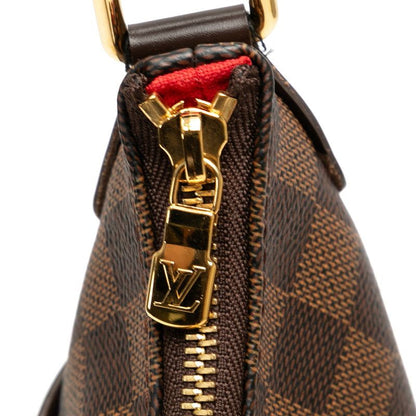 Louis Vuitton Damier Bloomsbury PM Crossbody Shoulder Bag N42251 Brown PVC