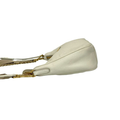 Prada Re Edition Saffiano Leather Semi One Chain Shoulder Bag