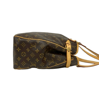 Louis Vuitton Batignolles Vertical Monogram Leather Tote Bag Semi Shoulder Bag