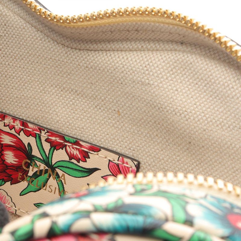 Gucci Shoulder Bag China Exclusive 740355 Ivory Green Red Leather China