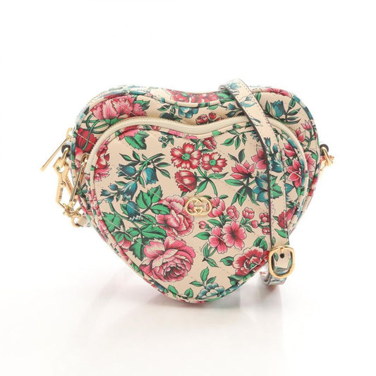 Gucci Shoulder Bag China Exclusive 740355 Ivory Green Red Leather China