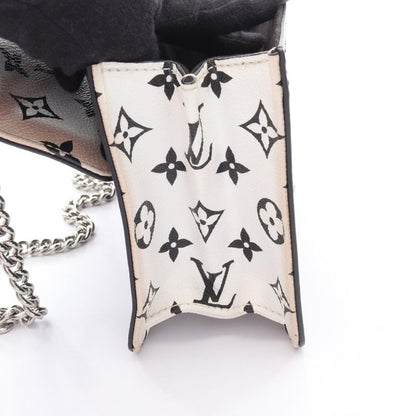 Louis Vuitton Shoulder Bag Winewood PM M90445 Noir Black White PVC Coated