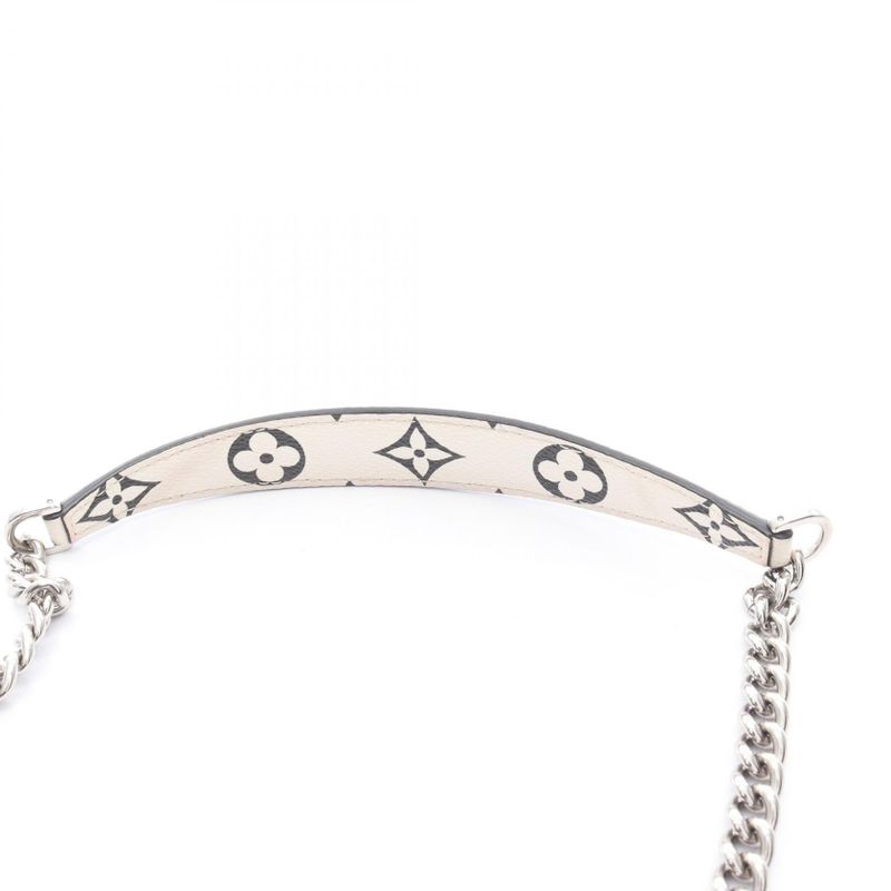 Louis Vuitton Shoulder Bag Winewood PM M90445 Noir Black White PVC Coated