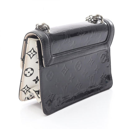 Louis Vuitton Shoulder Bag Winewood PM M90445 Noir Black White PVC Coated