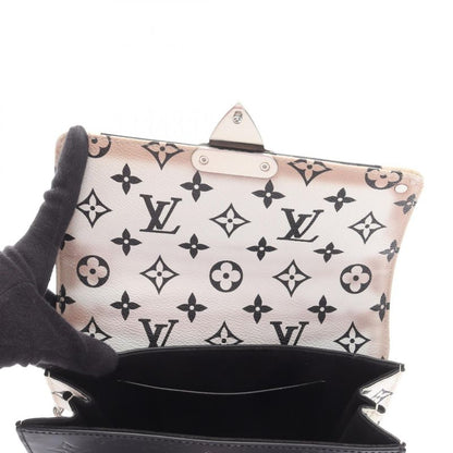 Louis Vuitton Shoulder Bag Winewood PM M90445 Noir Black White PVC Coated