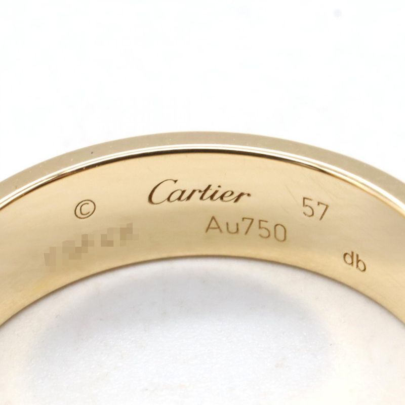 Cartier Ring ・ring Love Ring Crb4084657 18k (yellow Gold) Love Ring Unisex Used