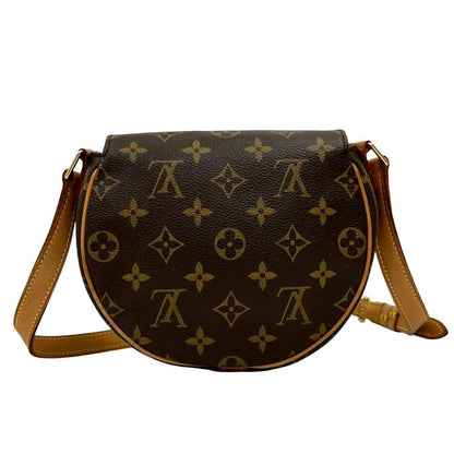 Louis Vuitton Tamburan Monogram Leather Mini Shoulder Bag With Pochette