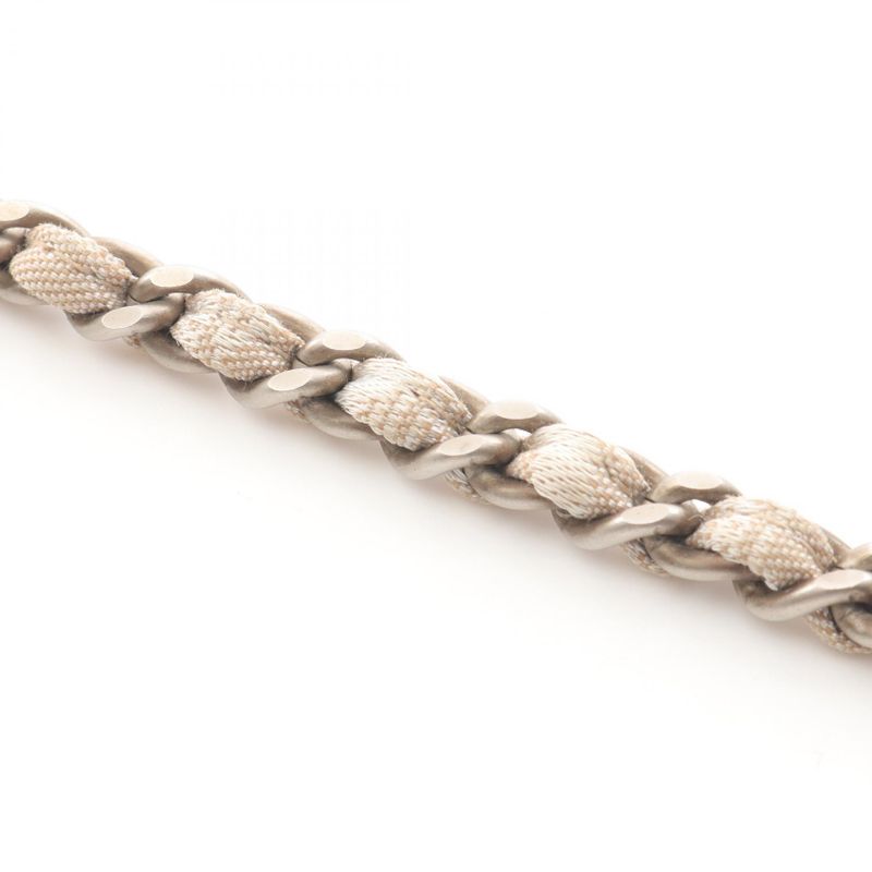 Chanel Shoulder Bag New Travel Line Chocolate Bar A15316 Beige Leather New