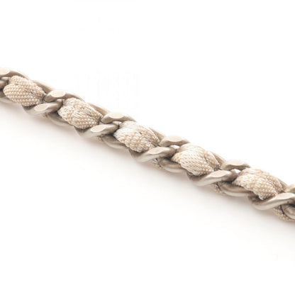 Chanel Shoulder Bag New Travel Line Chocolate Bar A15316 Beige Leather New