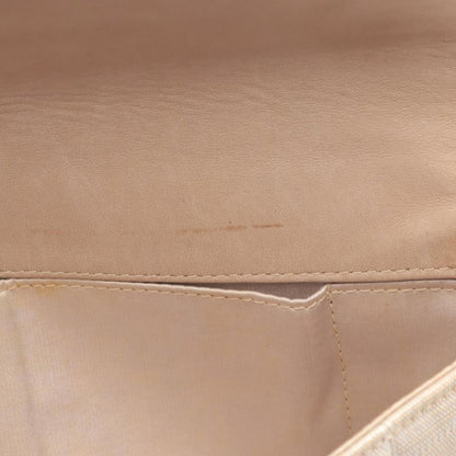 Chanel Shoulder Bag New Travel Line Chocolate Bar A15316 Beige Leather New