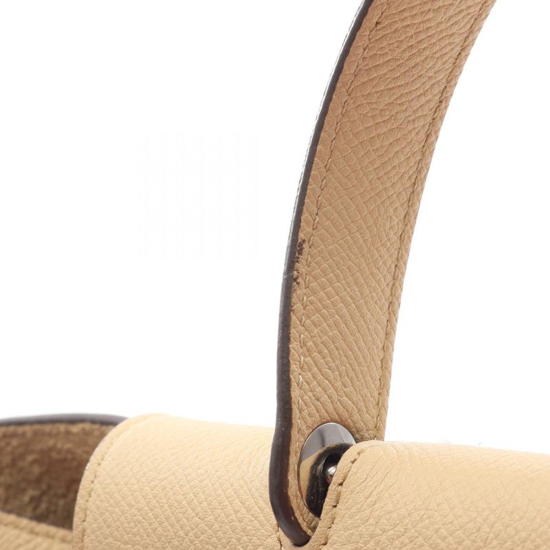 Celine Handbag Belt Bag Mini Belt Bag Mini 176103 Beige Leather Mini Belt Bag