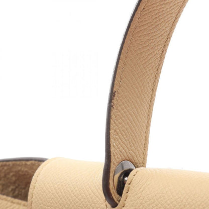 Celine Handbag Belt Bag Mini Belt Bag Mini 176103 Beige Leather Mini Belt Bag