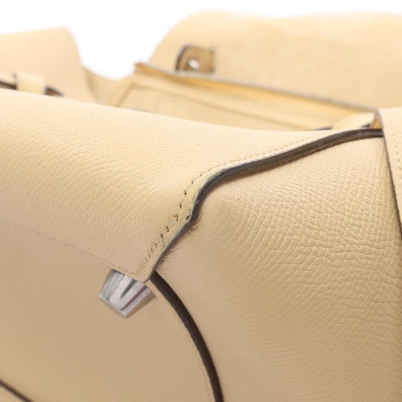 Celine Handbag Belt Bag Mini Belt Bag Mini 176103 Beige Leather Mini Belt Bag