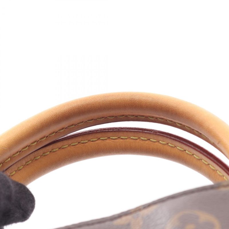 Louis Vuitton Handbag Montaigne BB M41055 PVC Coated Canvas Leather Montaigne