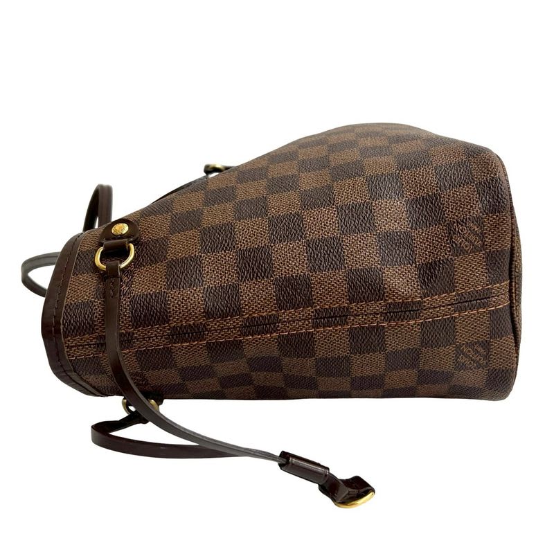 Louis Vuitton Neverfull PM Damier Leather Tote Bag Semi Shoulder Bag Handbag
