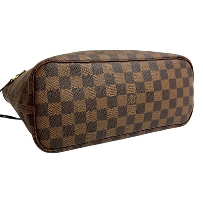 Louis Vuitton Neverfull PM Damier Leather Tote Bag Semi Shoulder Bag Handbag