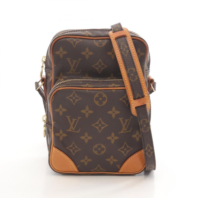 Louis Vuitton Shoulder Bag Amazon M45236 PVC Coated Canvas Leather Amazon