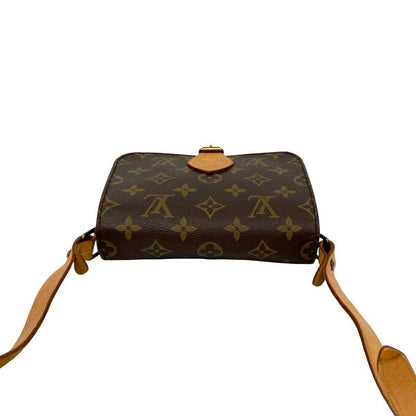 Louis Vuitton Vintage Cartesier Monogram Leather Mini Shoulder Bag Pochette