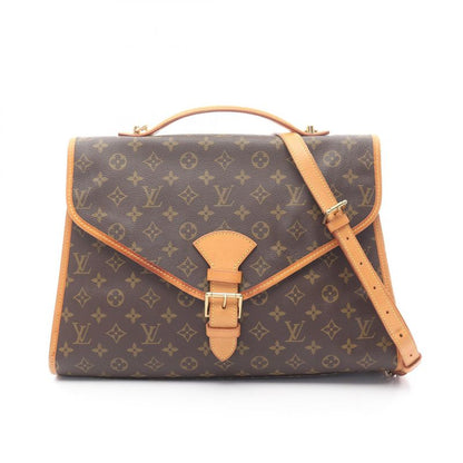 Louis Vuitton Handbag Beverly M51121 PVC Coated Canvas Leather Beverly Women's