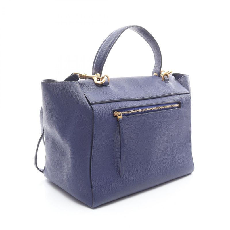 Celine Handbag Belt Bag Mini Belt Bag Mini 176103 Navy Leather Belt Bag Mini