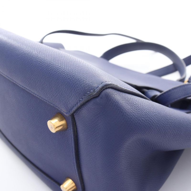 Celine Handbag Belt Bag Mini Belt Bag Mini 176103 Navy Leather Belt Bag Mini