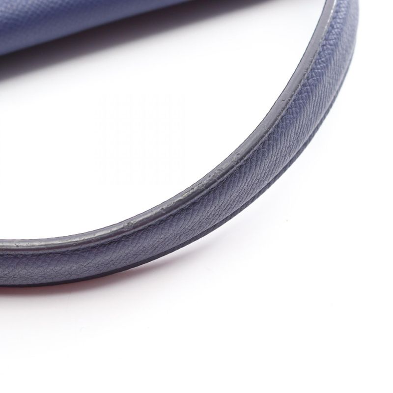 Celine Handbag Belt Bag Mini Belt Bag Mini 176103 Navy Leather Belt Bag Mini