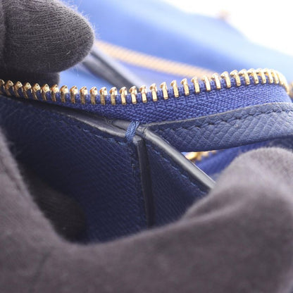 Celine Handbag Belt Bag Mini Belt Bag Mini 176103 Navy Leather Belt Bag Mini