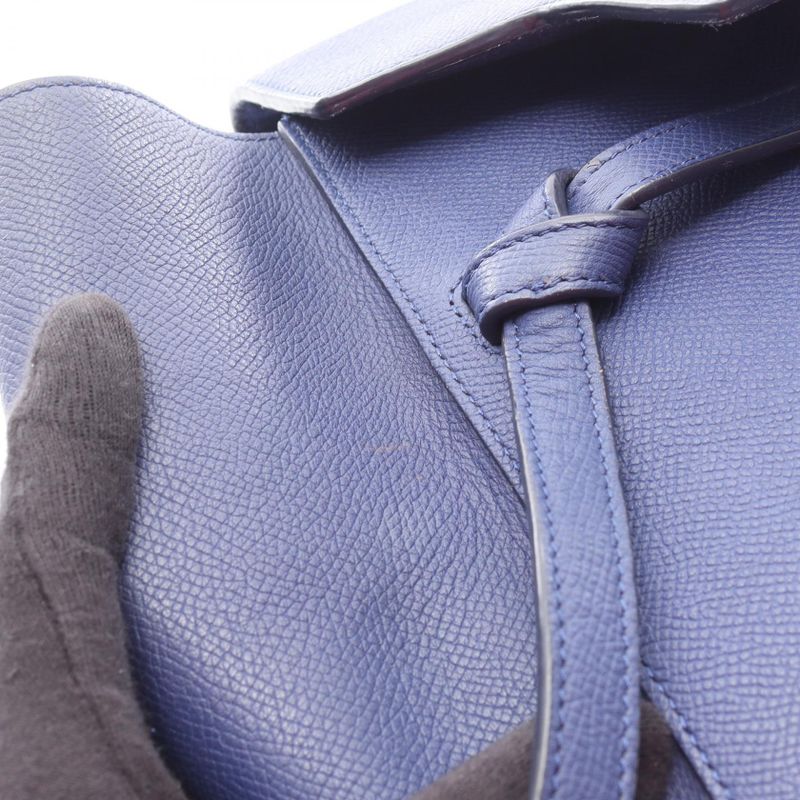 Celine Handbag Belt Bag Mini Belt Bag Mini 176103 Navy Leather Belt Bag Mini