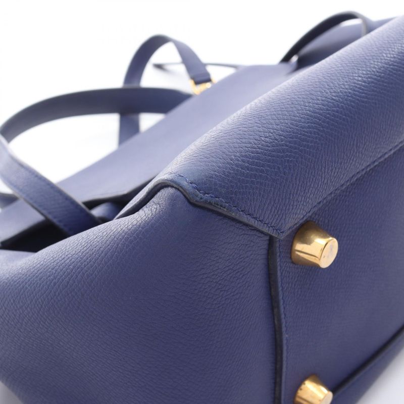 Celine Handbag Belt Bag Mini Belt Bag Mini 176103 Navy Leather Belt Bag Mini