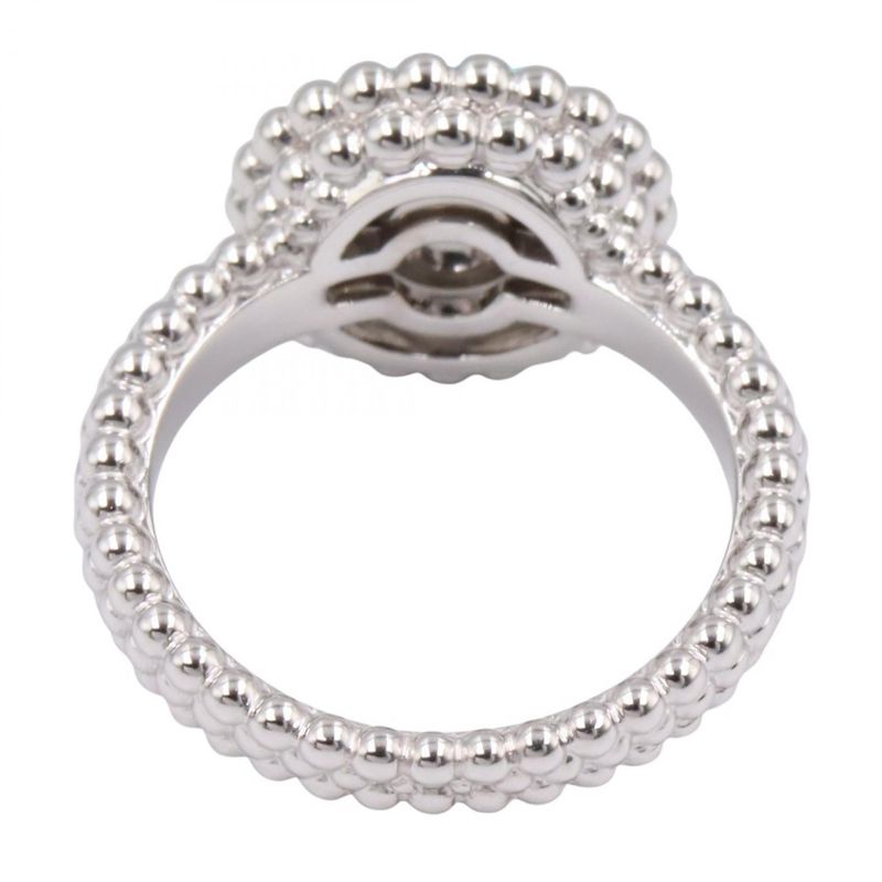 Van Cleef & Arpels Ring ・ring Perle Couleur Turquoise Ring 18k White Gold