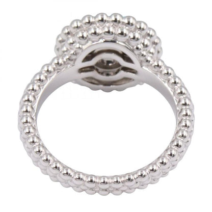 Van Cleef & Arpels Ring ・ring Perle Couleur Turquoise Ring 18k White Gold