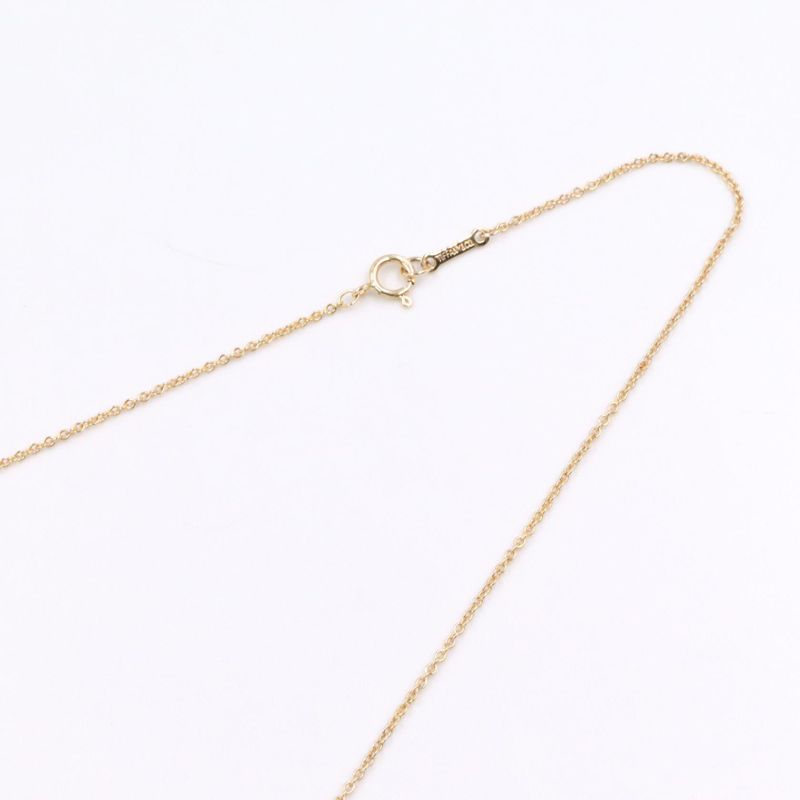 Tiffany & Co Tiffany＆co Necklace Open Heart Necklace Neck Circumference 40.5cm