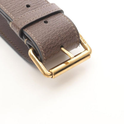 Gucci Waist Bag Ophidia GG Supreme Sherry Line 519308 Beige Brown PVC Coated