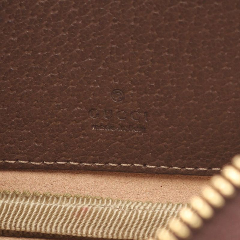 Gucci Waist Bag Ophidia GG Supreme Sherry Line 519308 Beige Brown PVC Coated