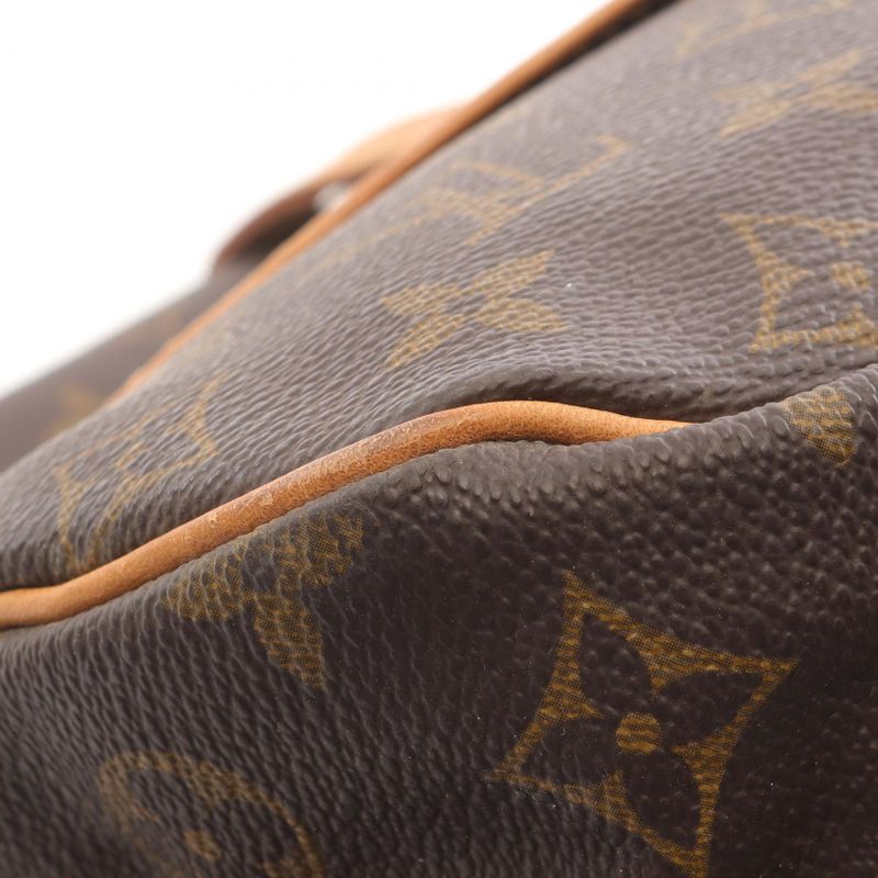 Louis Vuitton Shoulder Bag Saumur 35 M42254 PVC Coated Canvas Leather Saumur 35