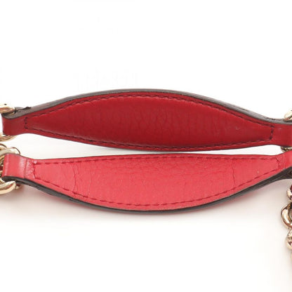 Gucci Shoulder Bag Soho Interlocking G 308982 Red Leather Soho Interlocking G