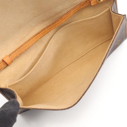 Louis Vuitton Shoulder Bag Pochette Twin GM M51852 PVC Coated Canvas Leather