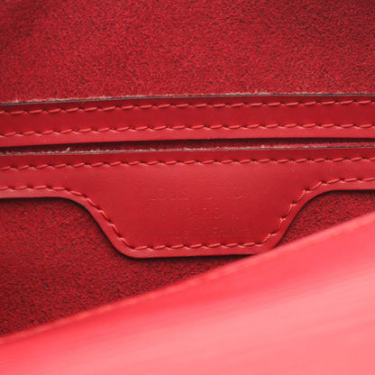 Louis Vuitton Handbag Souflo M52227 Castilian Red Leather Souflot Women's Used B