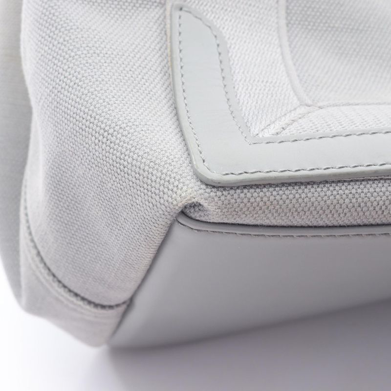 Balenciaga Tote Bag Navy Cabas S Navy Cabas 339933 Gray Canvas Leather Navy