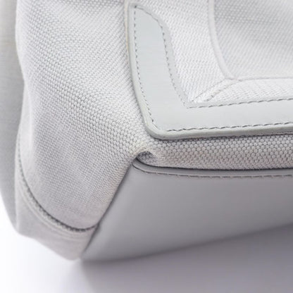 Balenciaga Tote Bag Navy Cabas S Navy Cabas 339933 Gray Canvas Leather Navy