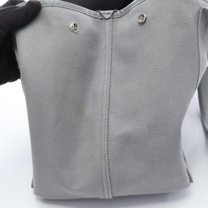 Balenciaga Tote Bag Navy Cabas S Navy Cabas 339933 Gray Canvas Leather Navy