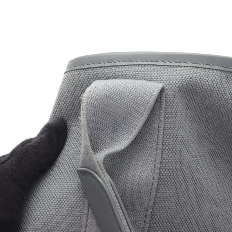 Balenciaga Tote Bag Navy Cabas S Navy Cabas 339933 Gray Canvas Leather Navy