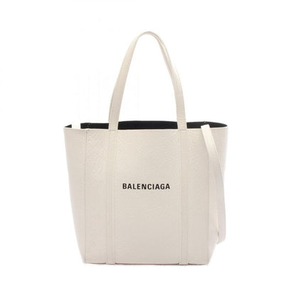 Balenciaga Tote Bag Everyday XXS Everyday 551815 White Leather Everyday 2way