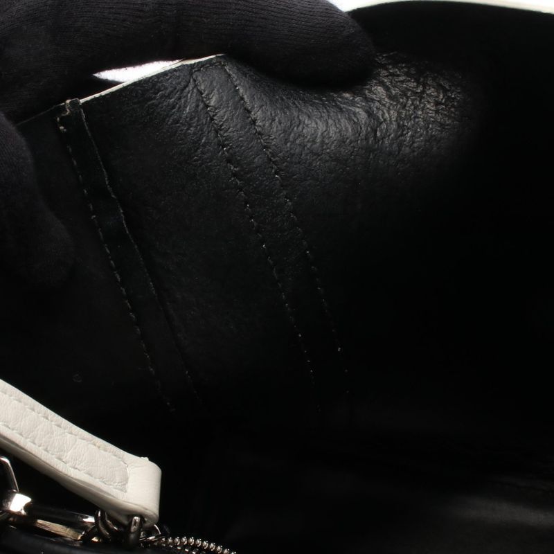 Balenciaga Tote Bag Everyday XXS Everyday 551815 White Leather Everyday 2way