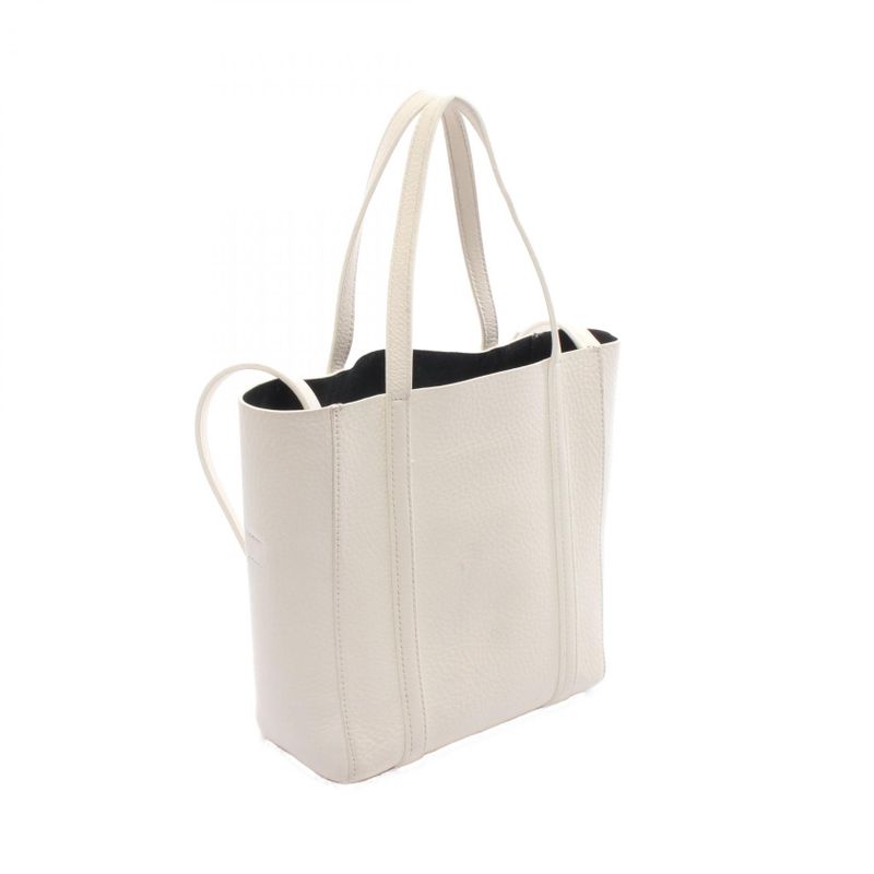 Balenciaga Tote Bag Everyday XXS Everyday 551815 White Leather Everyday 2way
