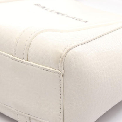 Balenciaga Tote Bag Everyday XXS Everyday 551815 White Leather Everyday 2way