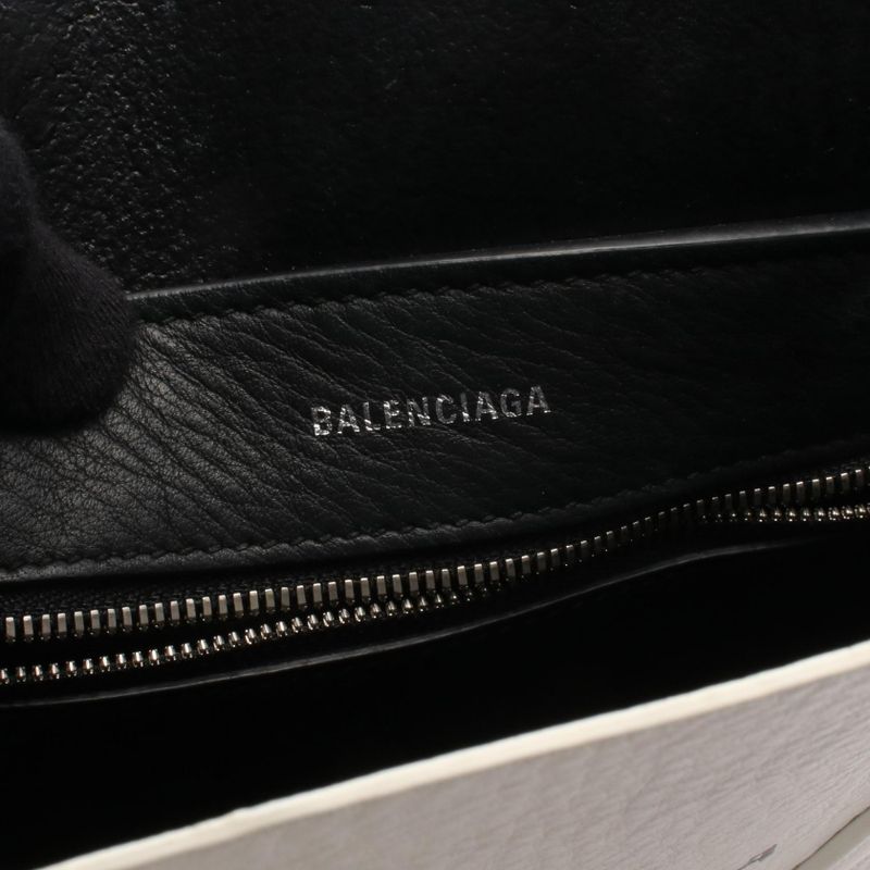 Balenciaga Tote Bag Everyday XXS Everyday 551815 White Leather Everyday 2way