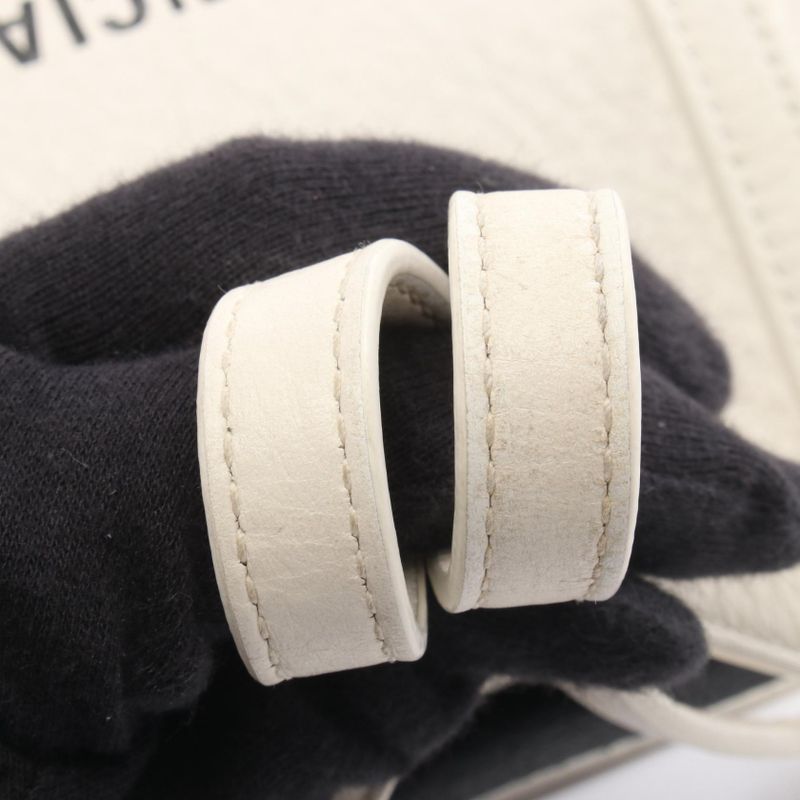 Balenciaga Tote Bag Everyday XXS Everyday 551815 White Leather Everyday 2way