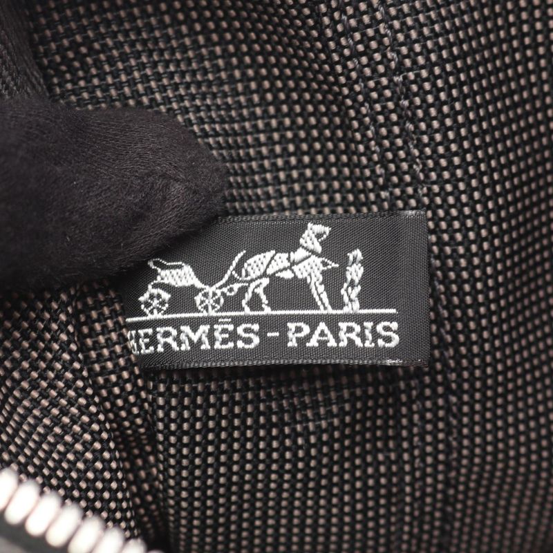 Hermes Tote Bag Her Line MM Gray Canvas Her Line Tote MM Unisex Used B