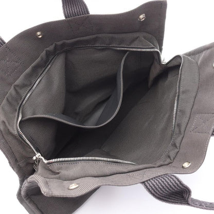 Hermes Tote Bag Her Line MM Gray Canvas Her Line Tote MM Unisex Used B